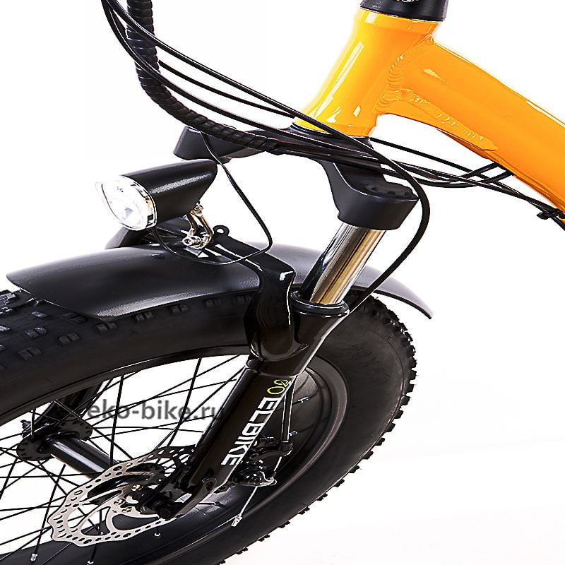 Электровелосипед Elbike Taiga 1 500w 48v10,4 Оранжевый без багажника